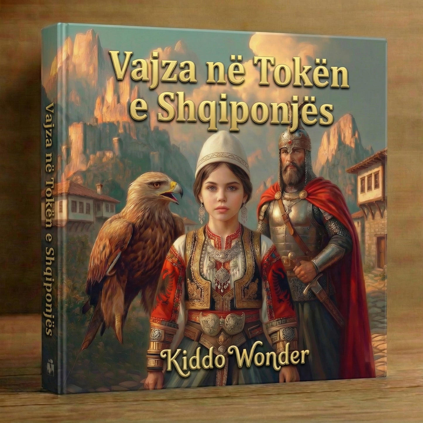 Vajza ne Token e Shqiponjes
