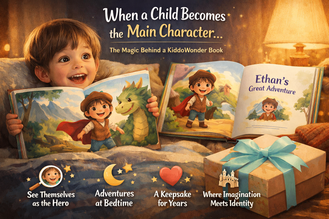 When a Child Becomes the Main Character: The Magic Behind a KiddoWonder Book