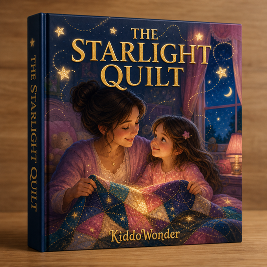 The Starlight Quilt - personalized children's book cover