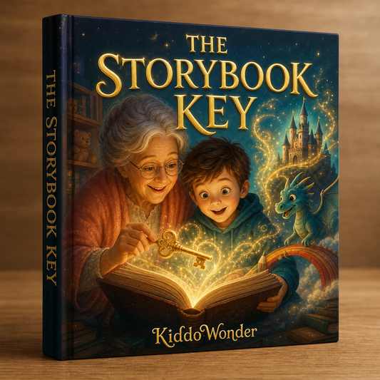 The Storybook Key - personalized children's book cover