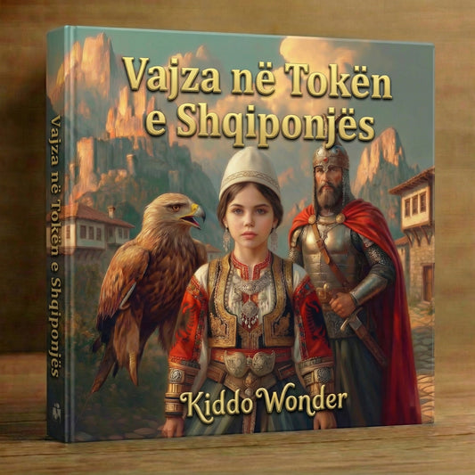 Vajza ne Token e Shqiponjes
