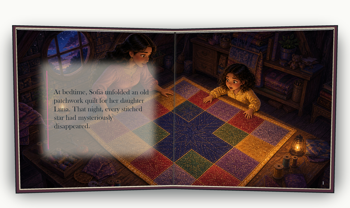 The Secret Fort - illustrated story page 2
