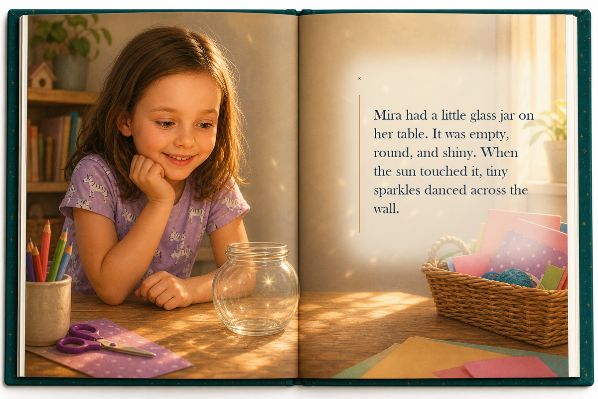The Idea Jar - illustrated story page 3