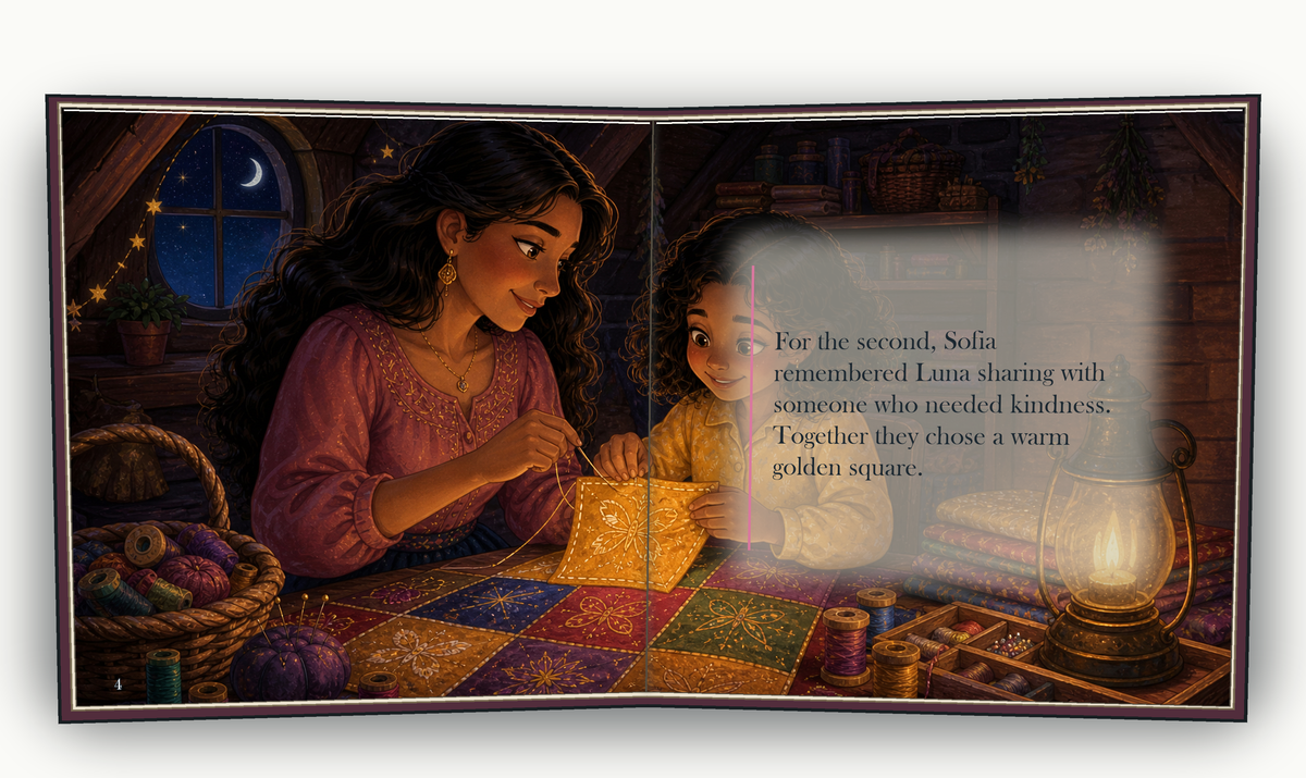 The Secret Fort - illustrated story page 3