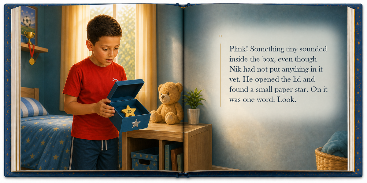 The Problem Box - illustrated story page 4