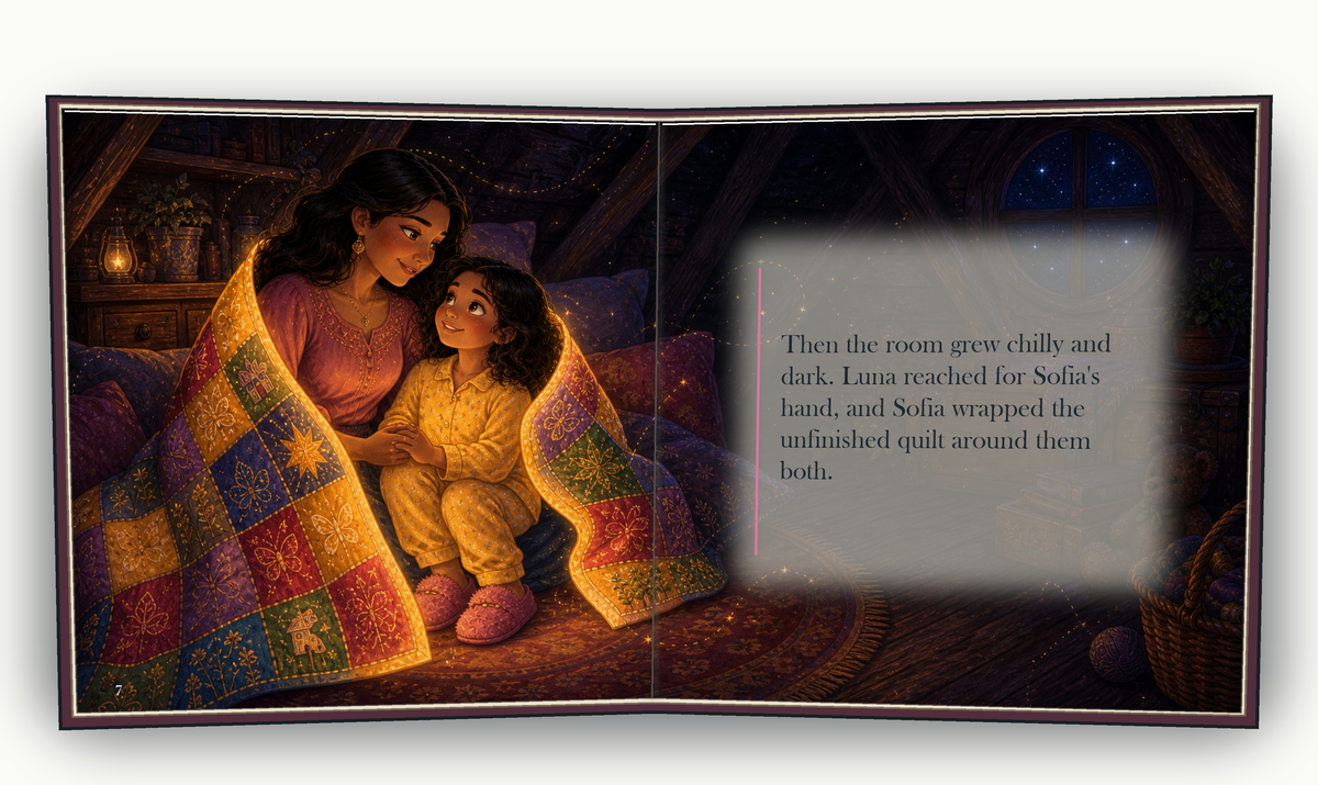 The Secret Fort - illustrated story page 4
