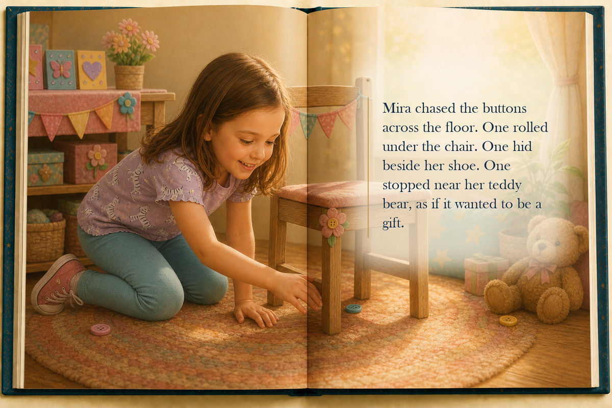 The Almost-Perfect Shop - illustrated story page 7