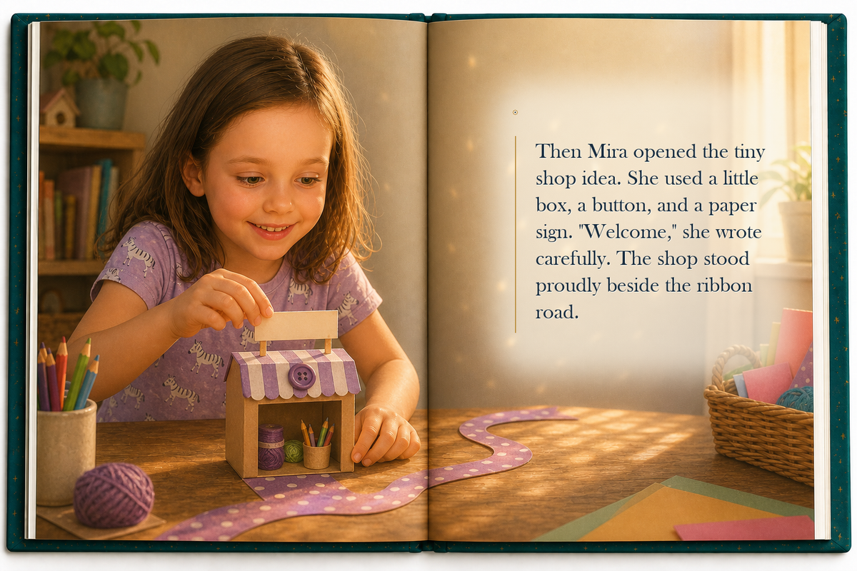 The Idea Jar - illustrated story page 5
