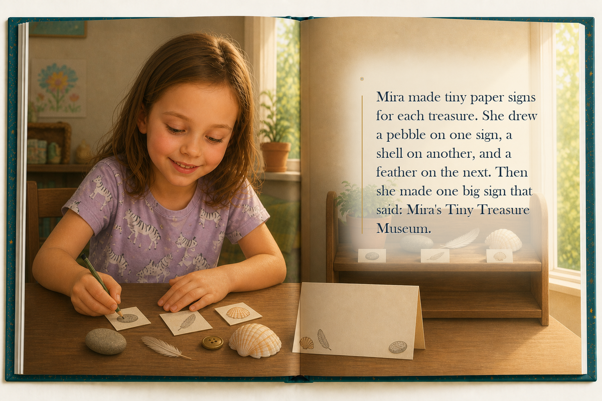 The Little Big Plan - illustrated story page 6