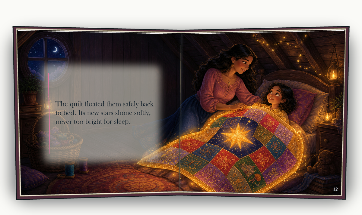 The Secret Fort - illustrated story page 6