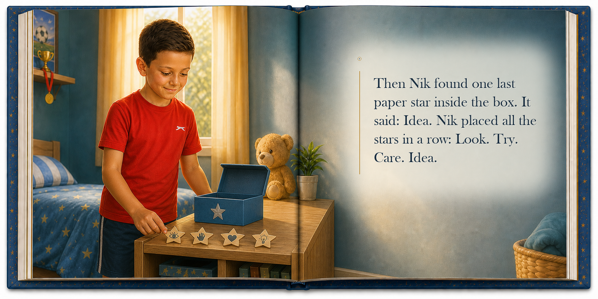 The Problem Box - illustrated story page 7